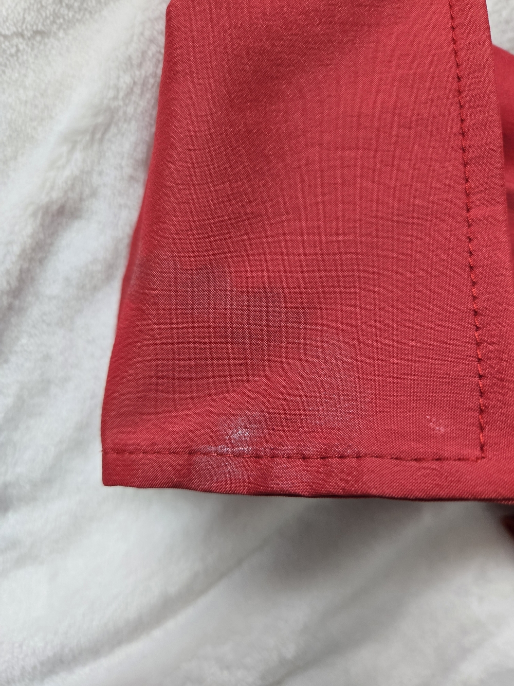 Joseph Ribkoff Red Ruffle Collar Button Blazer - Picture 4 of 4